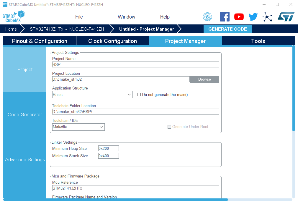 stm32cubemx_project_manager