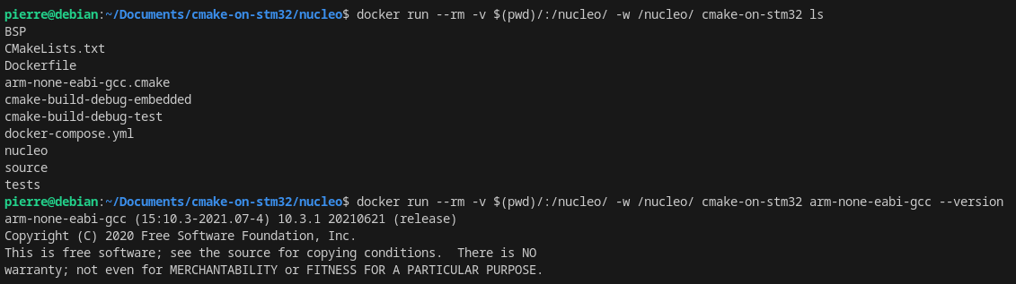 commands from host